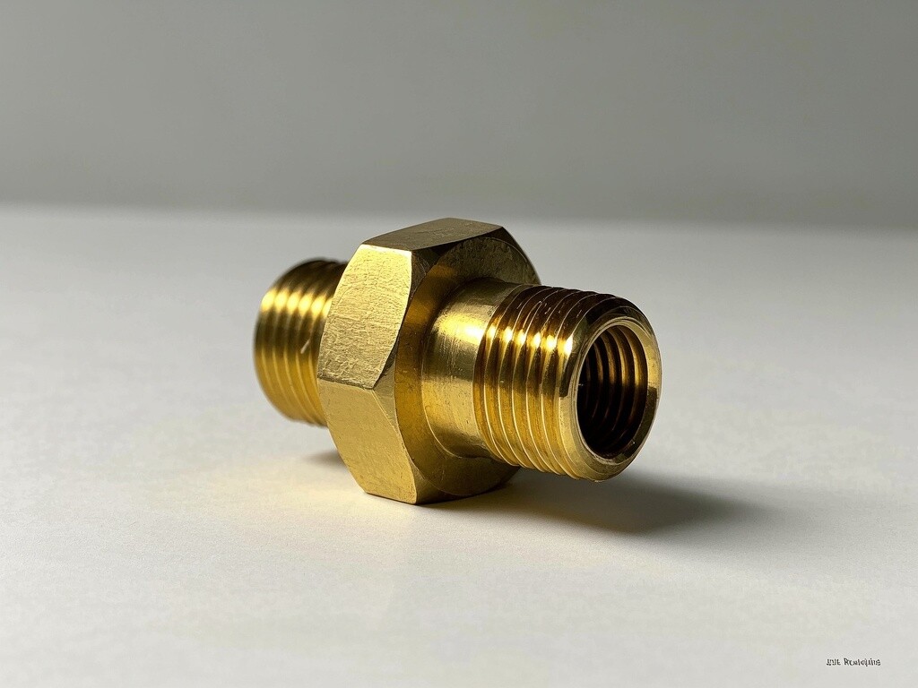 Customized tapped blind hole threaded brass ball made in China