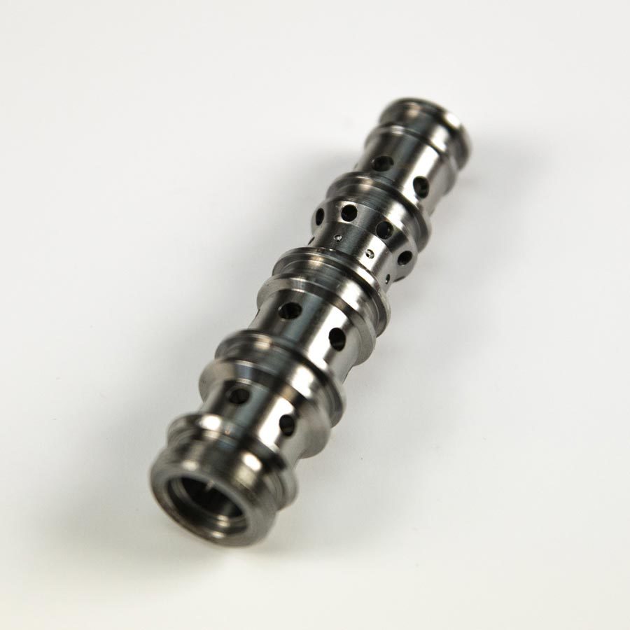 Precision CNC Turning Machining Stainless Steel 304, 316 Hydraulic Valve Spool Sleeve, Valve Cage