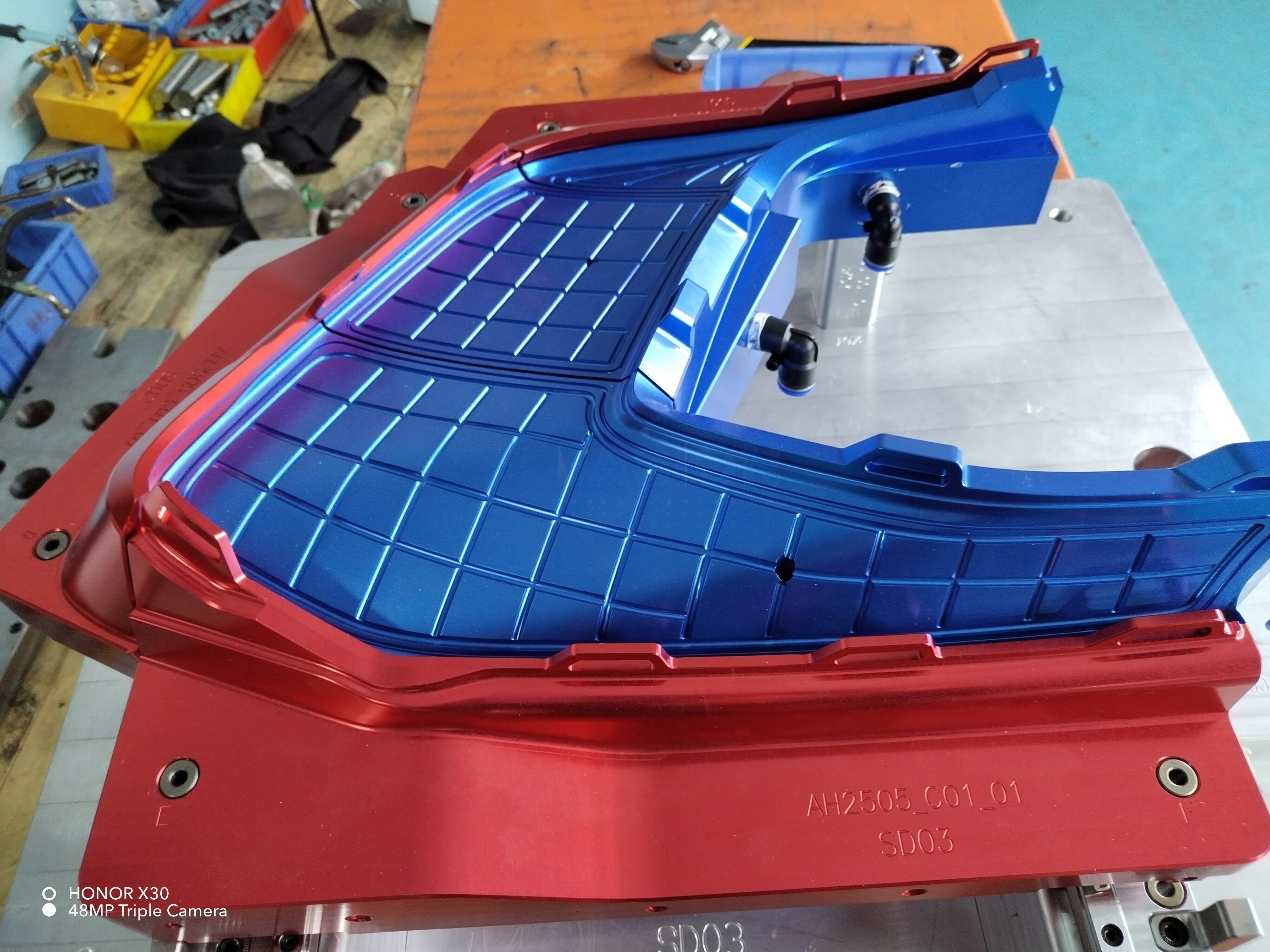 CNC Machined Metal Composite Material Carbon Fiber Molds and Tooling Fixture