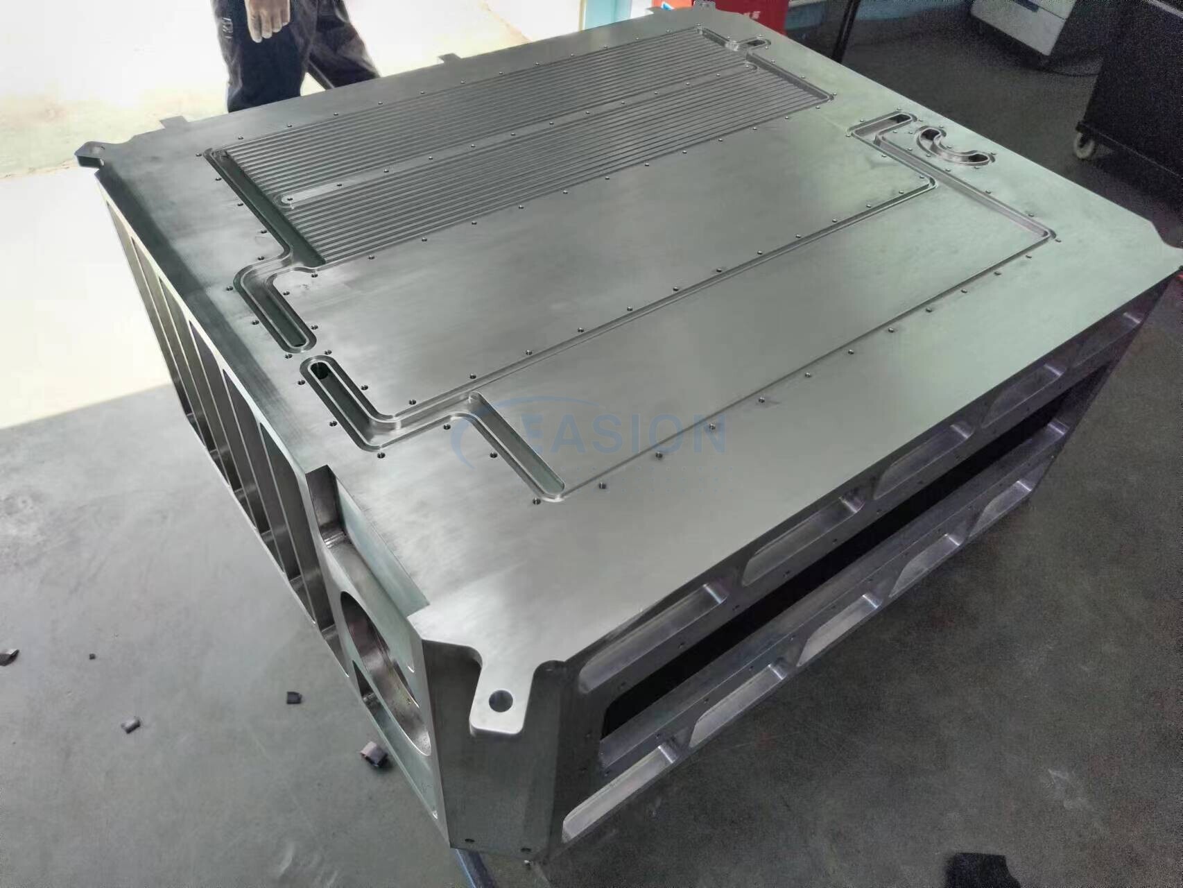 OEM Custom CNC Machining Communication Cavity Aluminum Chassis Case Enclosure Housing
