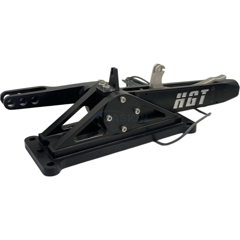 OEM precision CNC machined anodized aluminum racing car hand brake