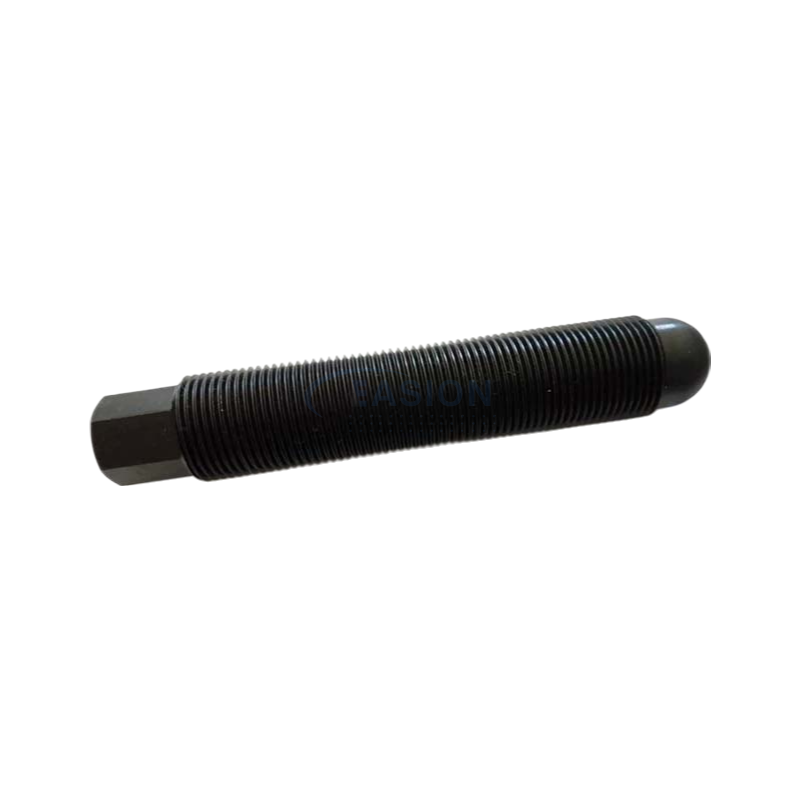 Black oxide alloy steel hex head adjustable bolt screw