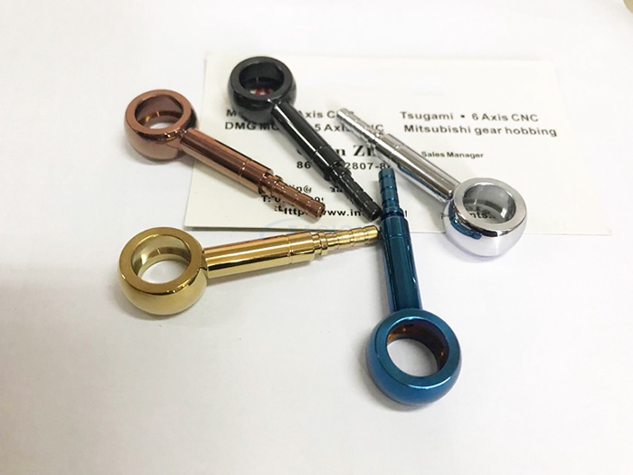Customize precision machined steel/titanium banjo hydraulic fitting