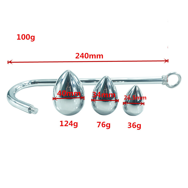 Metal Anal Hook
