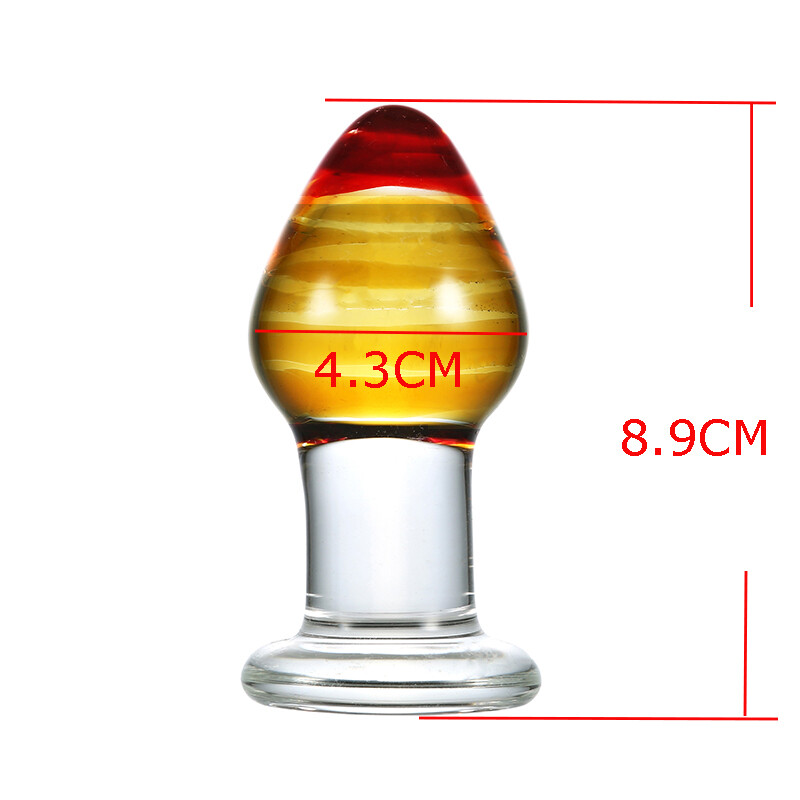 Glass Anal Plug
