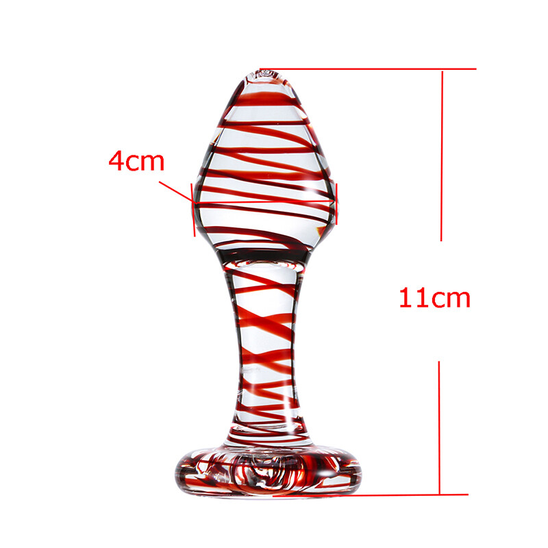 Glass Anal Plug