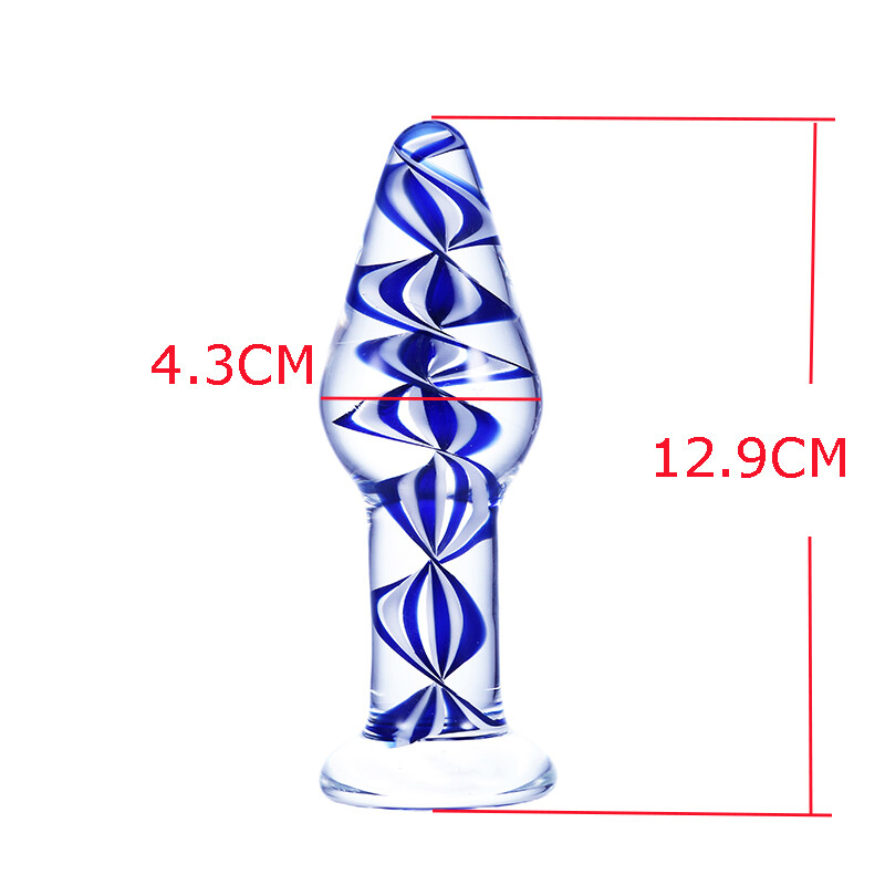 Glass Anal Plug