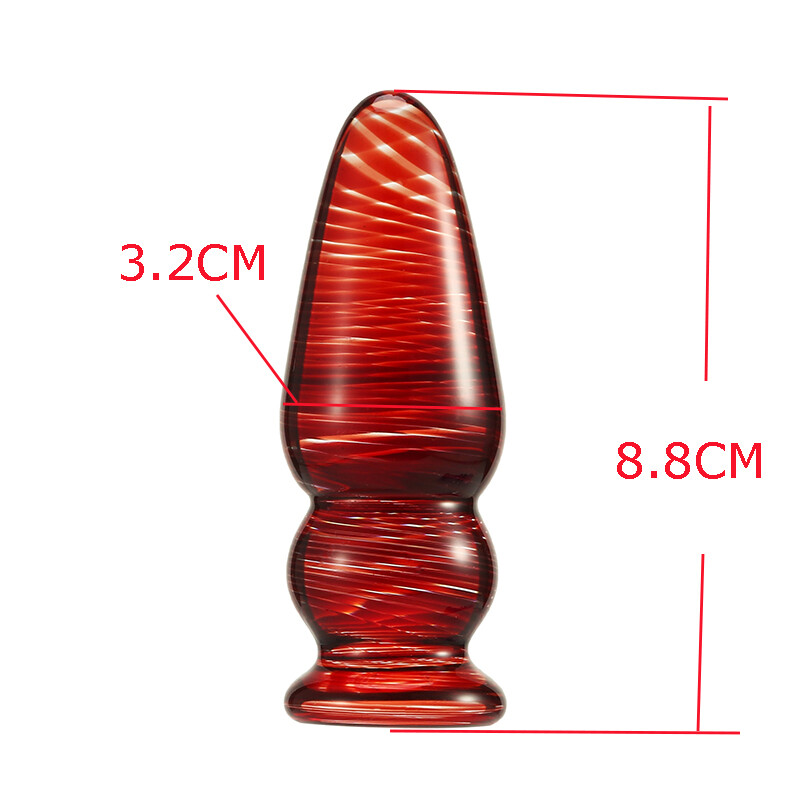Glass Anal Plug
