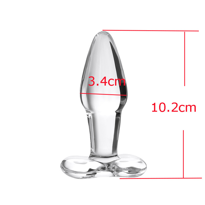 Glass Anal Plug