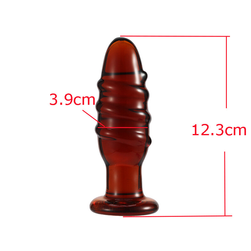 Glass Anal Plug