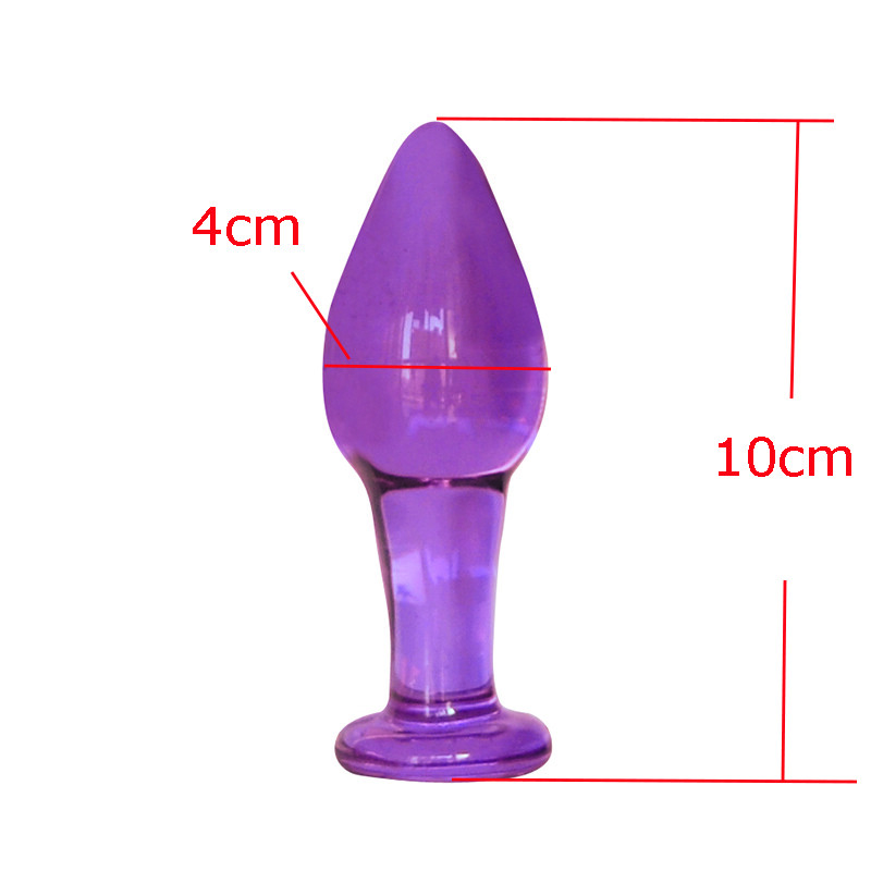 Glass Anal Plug