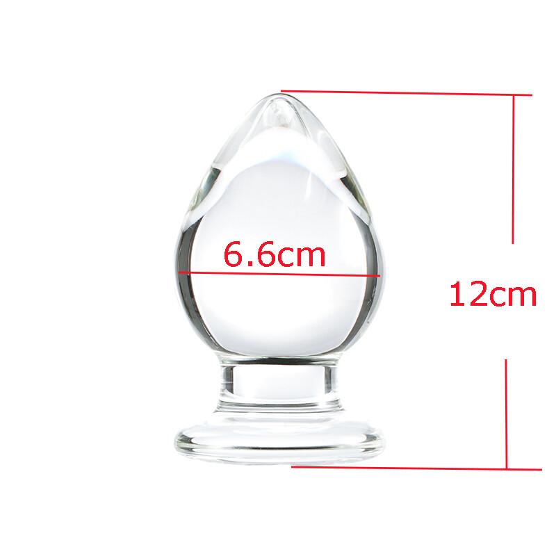Glass Anal Plug