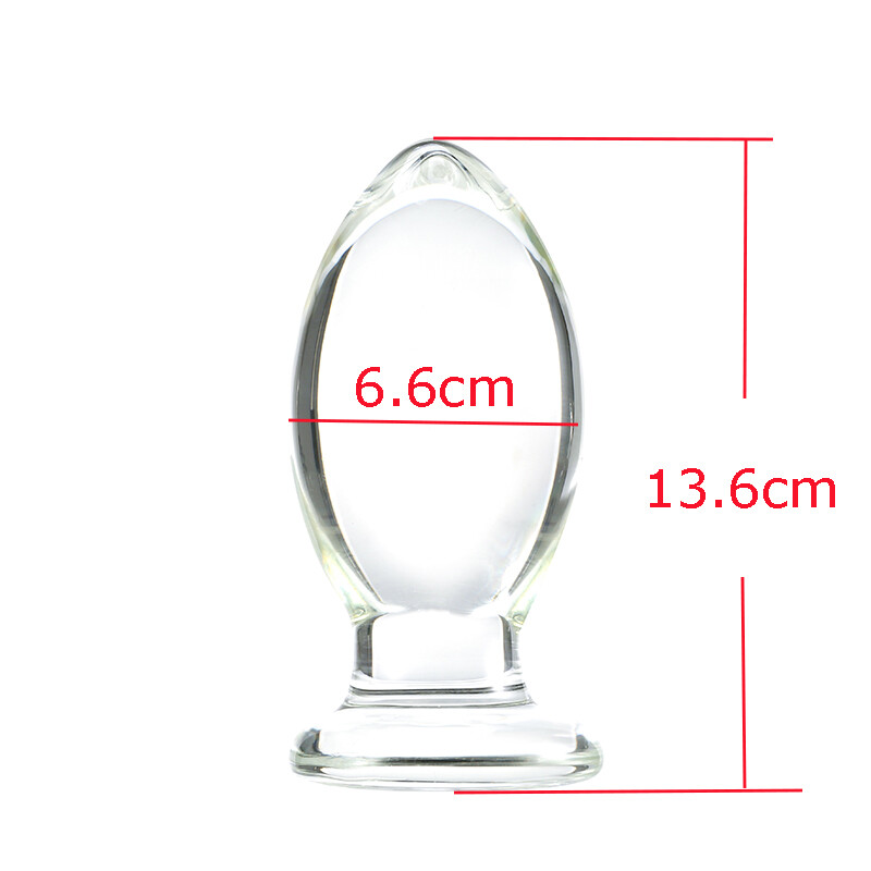 Glass Anal Plug
