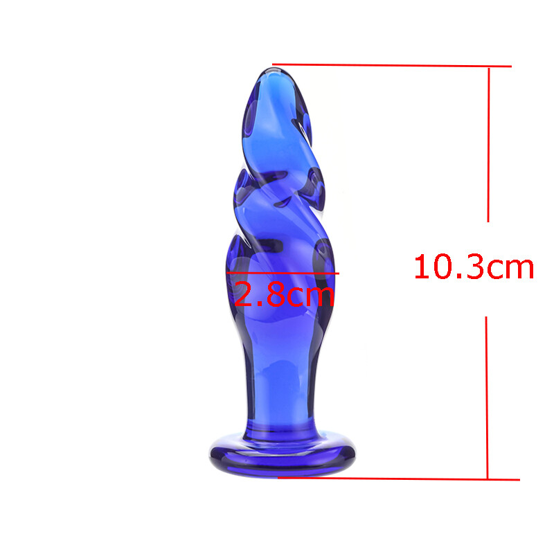 Glass Anal Plug