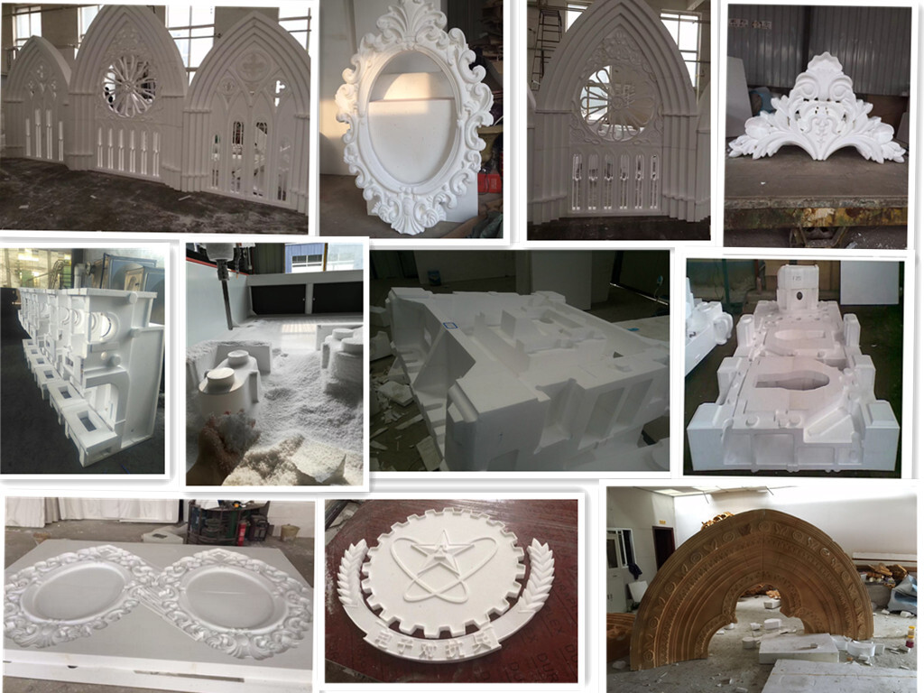 WS1530 Heavy Duty 3 Axis Foam CNC Router for Wood Mold and Foam Mold Sample.jpg