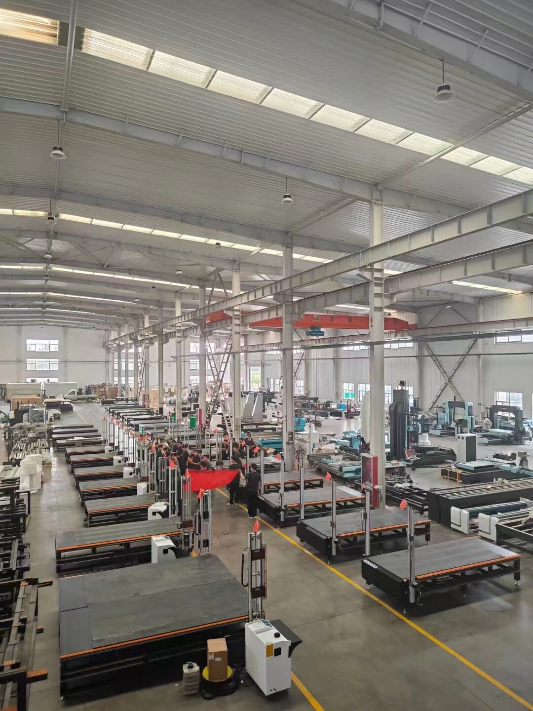 Our foam cutting machine factory move to new place