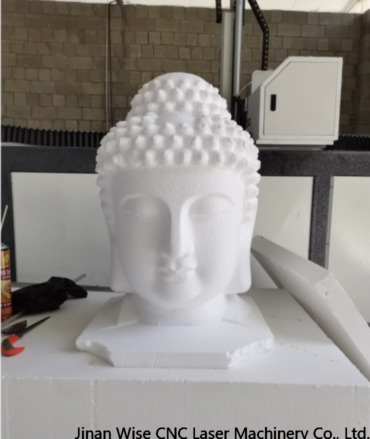 3D Styrofoam Moulds Milling 5 Axis Robotic Arm for Foam Carving