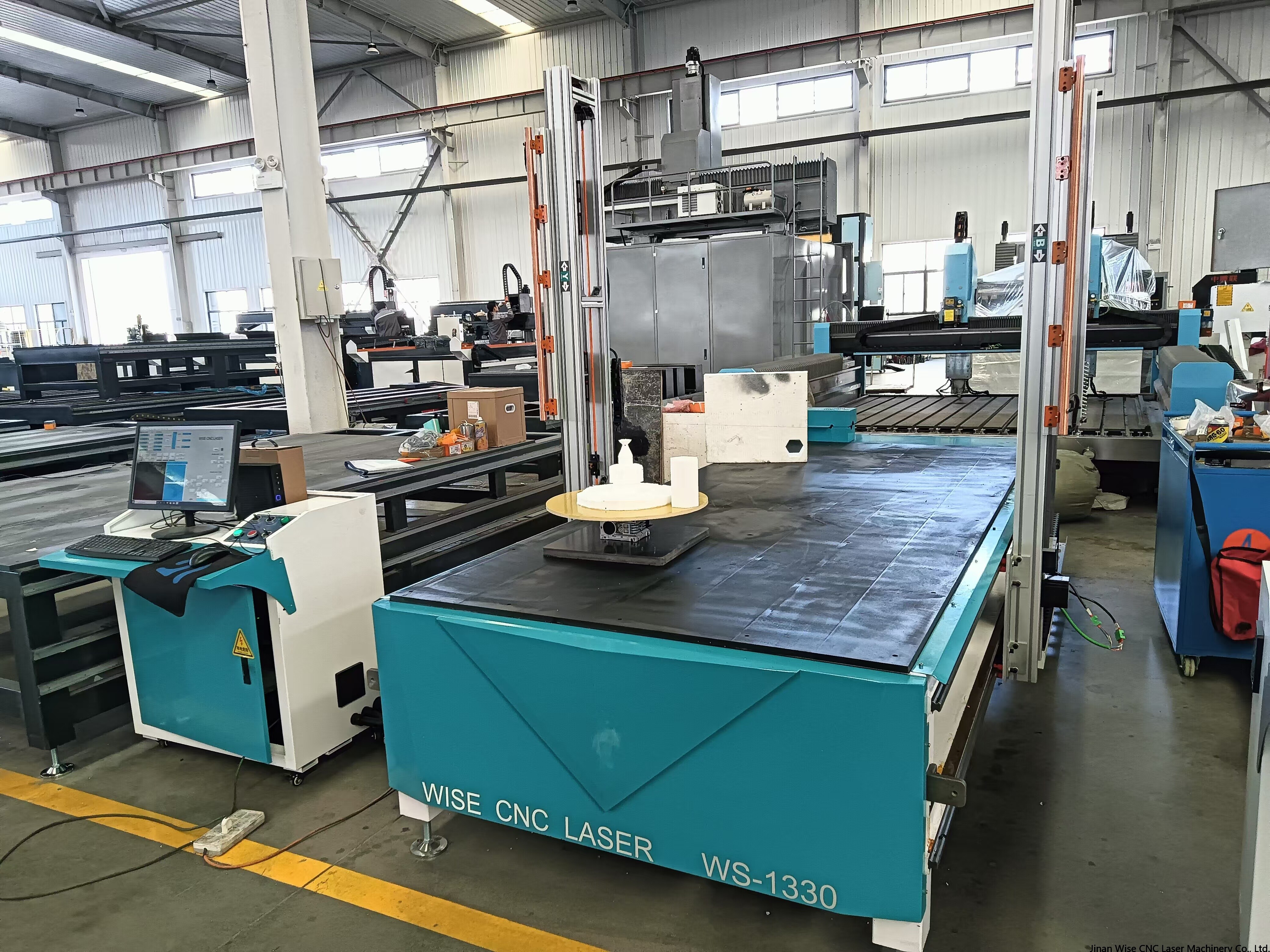 XPS Polystyrene Styrofoam EPS CNC 4 Axis Hot Wire Foam Cutter for Nigeria Market