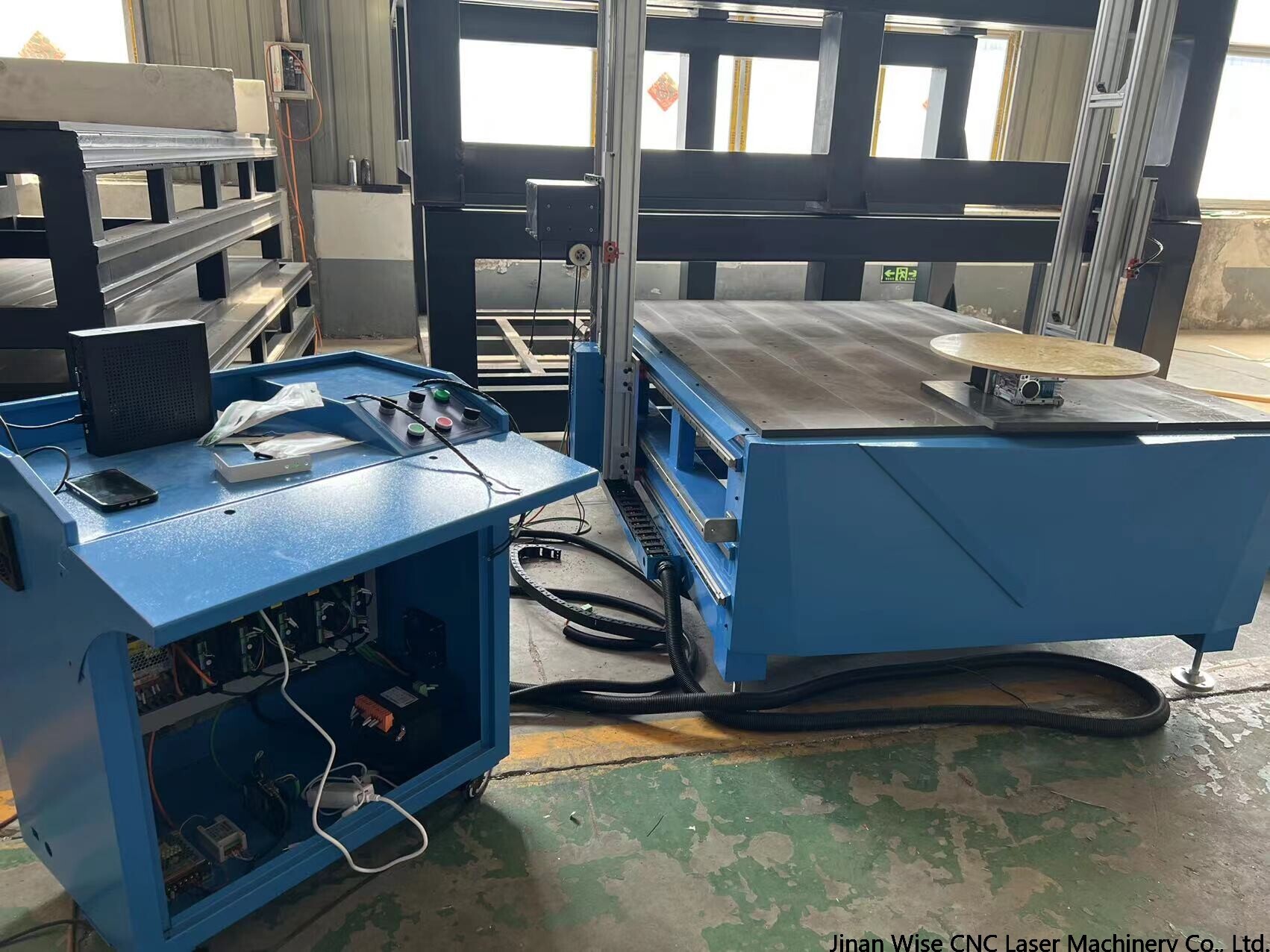 WS1212 4 Axis 3D Hot Wire CNC Foam Cutter Machine