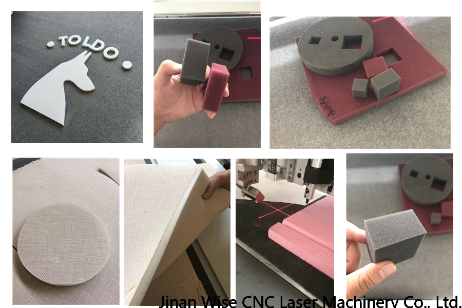 WS1625 Best Oscillating Knife CNC EVA Foam Cutting Machine