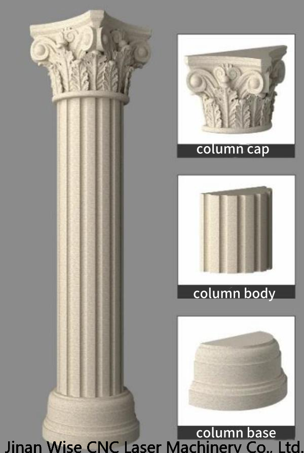 The Art of Lightness: Exploring Foam Roman Column Patterns 