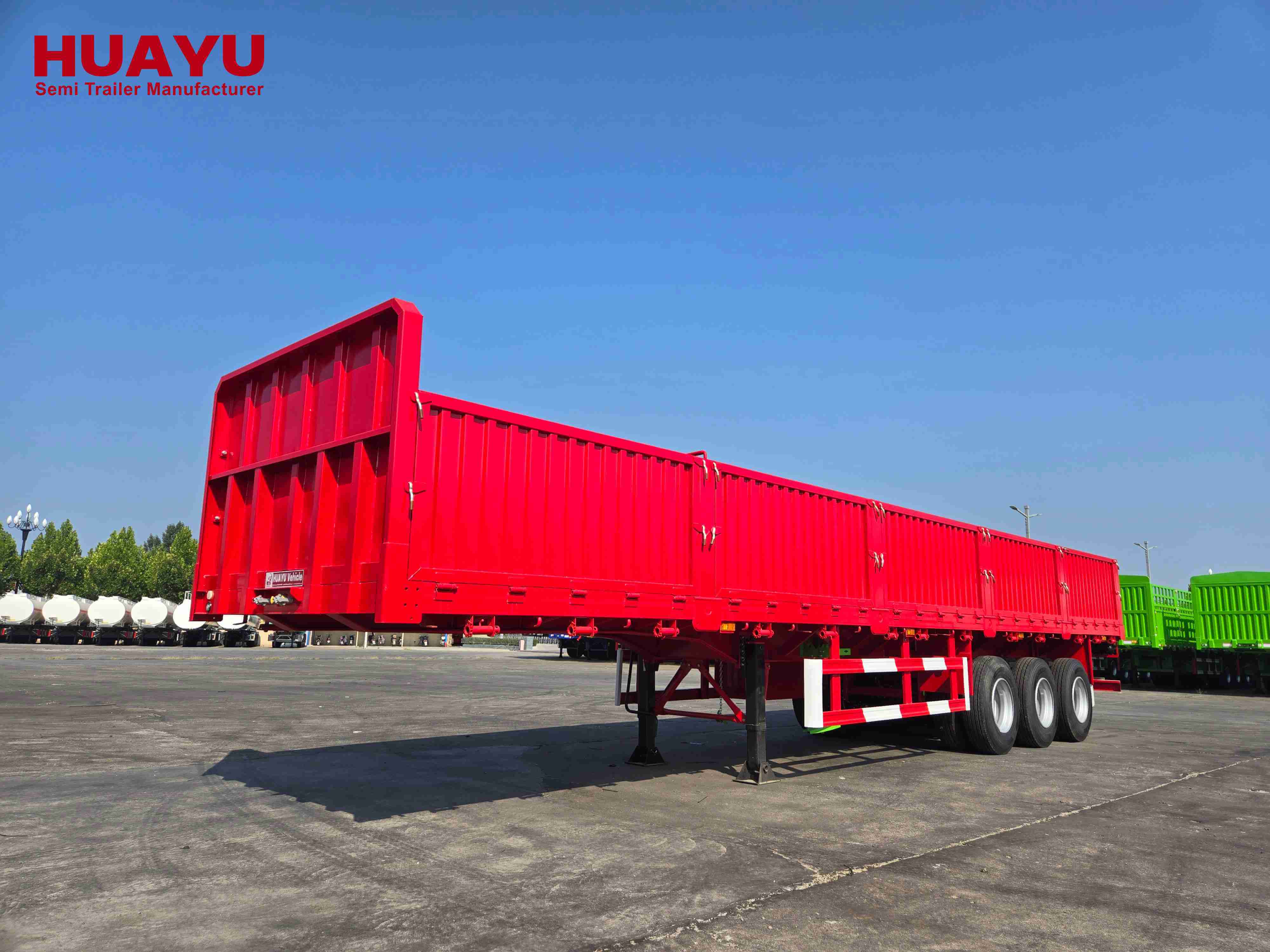 3 Axles 60Ton Side Wall Trailer 3 Axles 60Ton Side Wall Trailer