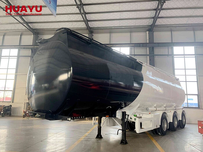 3 Axle 45000L Aluminum Fuel Tanker Semi Trailer