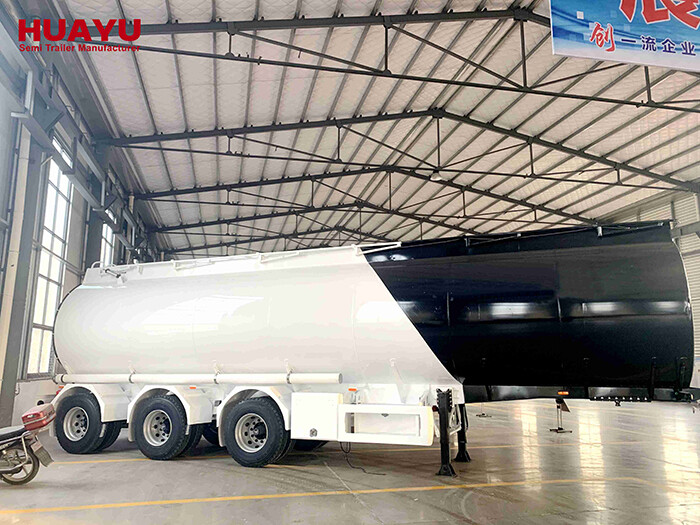 3 Axle 45000L Aluminum Fuel Tanker Semi Trailer