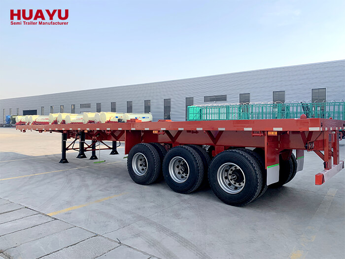 3 Axle 25m Extendable Flatbed Trailer 3 Axle 25m Extendable Flatbed Trailer