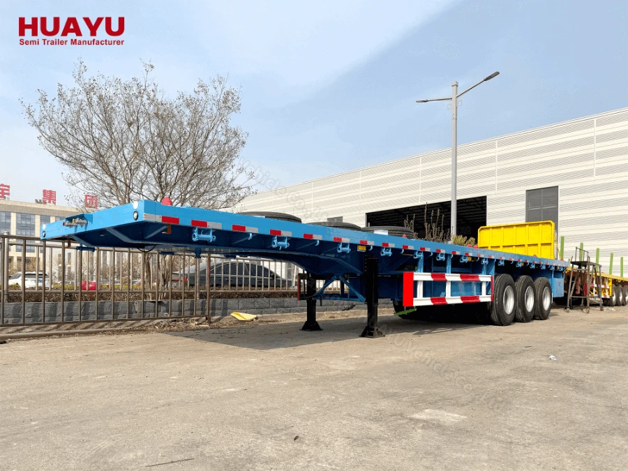 40 FT Platform Semi Trailer For Sale