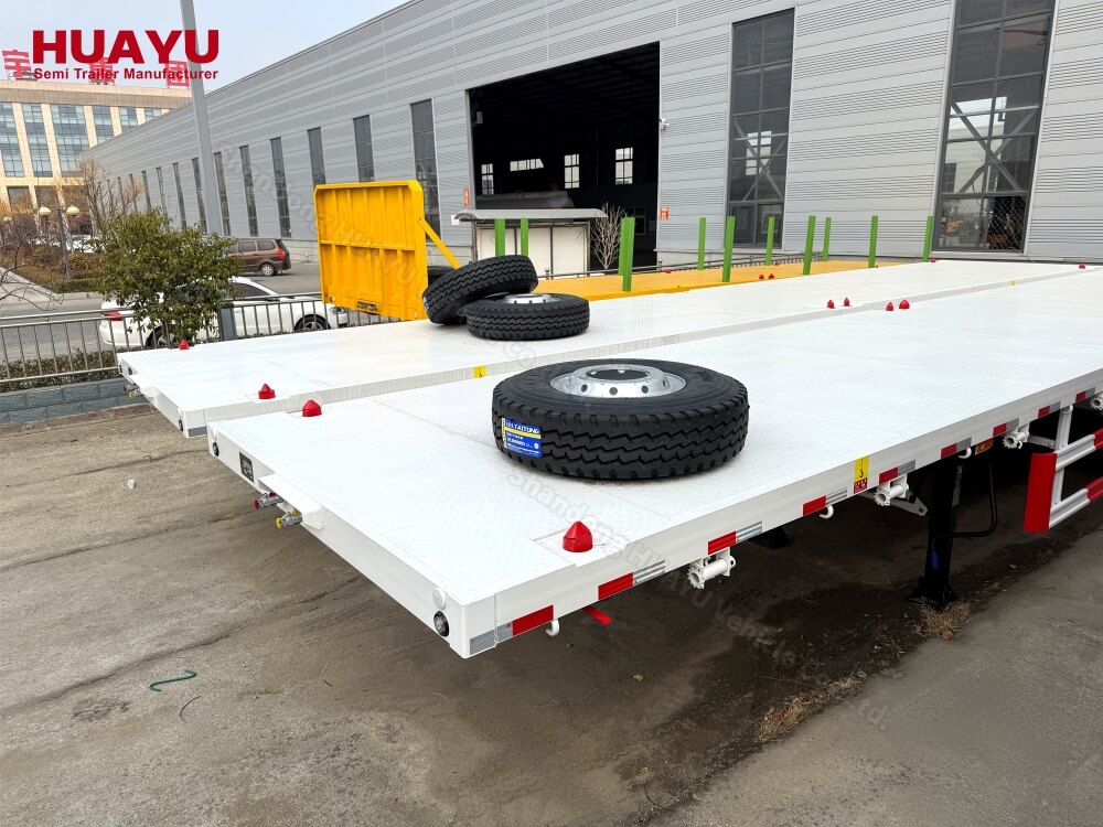 Tri Axle 20 FT Platform Trailer For Sale