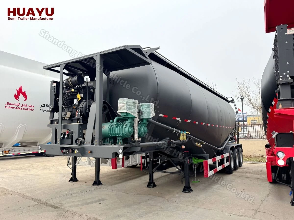 50 Ton Cement Bulker Truck Trailer For Sale