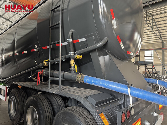 3 Alxe 40CBM 50CBM Cement Bulker Trailer