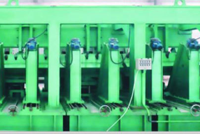 On-line advanced straight edge case forming process