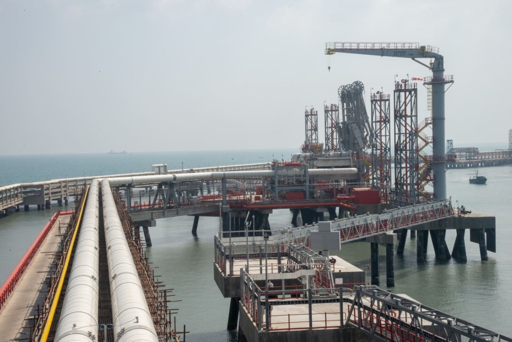 Ennore liquefied natural gas pipeline in India