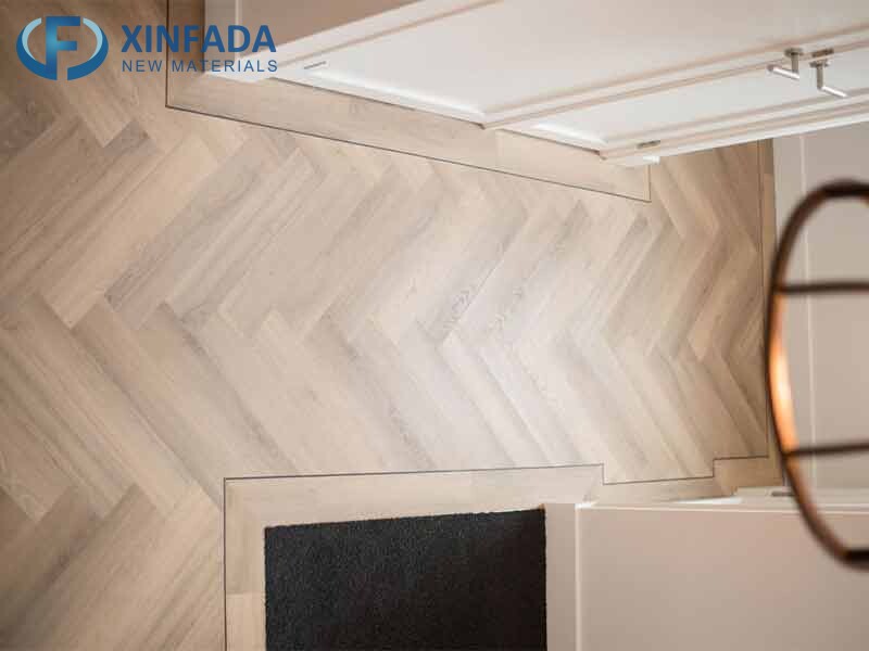 Herringbone Spc Flooring Size 150mmx750mmx5.0mm Home Office Usage