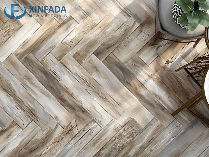 Indoor Herringbone Spc Floor Size 150mmx750mmx5.0mm with 1.5mm 