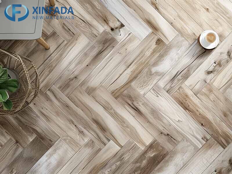 Indoor Herringbone Spc Floor Size 150mmx750mmx5.0mm with 1.5mm 