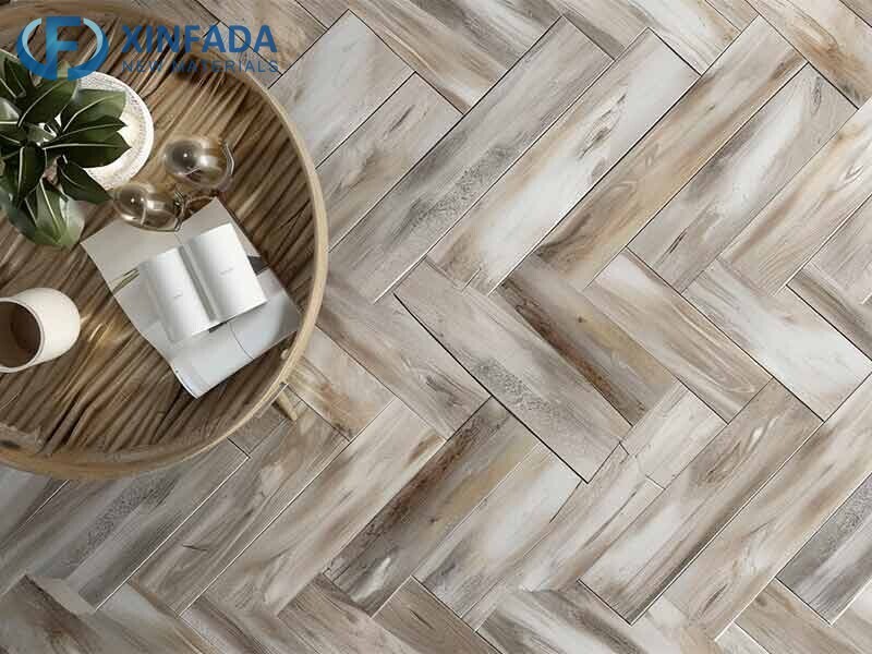 Indoor Herringbone Spc Floor Size 150mmx750mmx5.0mm with 1.5mm 