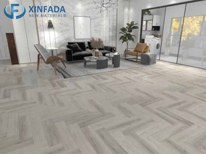 SPC Flooring 8mm Waterproof 5mm Visgraat PVC Herringbone for Apartment