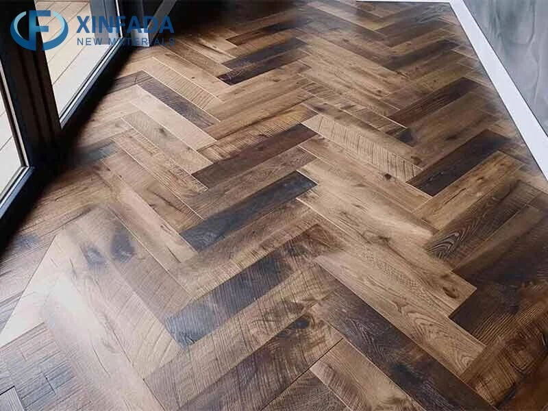 6mm 7mm 8mm Insulation Eco-friendly Floor Wood Texture Pvc Herringbone Spc Flooring
