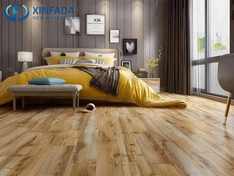 LVT wood grain effect 100% waterproof dry back peel and stick PVC flooring, high quality
