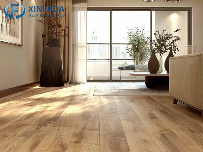 LVT wood grain effect 100% waterproof dry back peel and stick PVC flooring, high quality