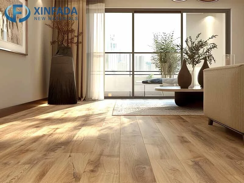 LVT wood grain effect 100% waterproof dry back peel and stick PVC flooring, high quality
