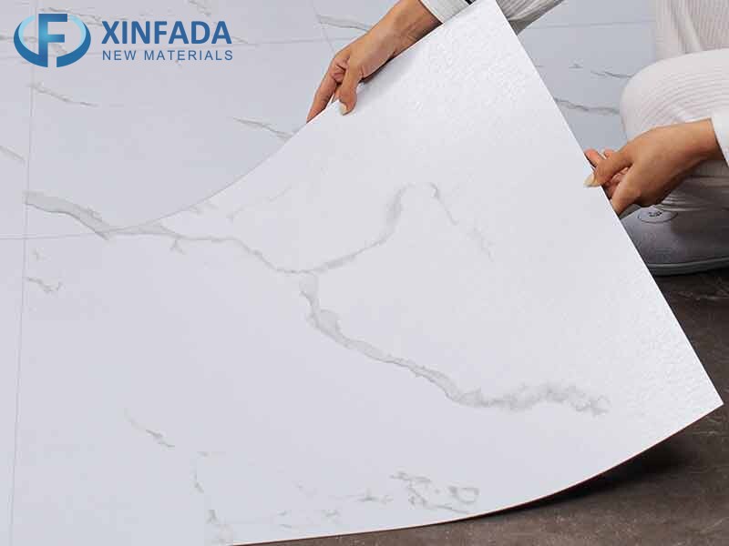 Waterproof Flooring Fireproof Wear Resistant 4mm/5mm/6mm Marble Look Rigid Core Lvt Vinyl Flooring