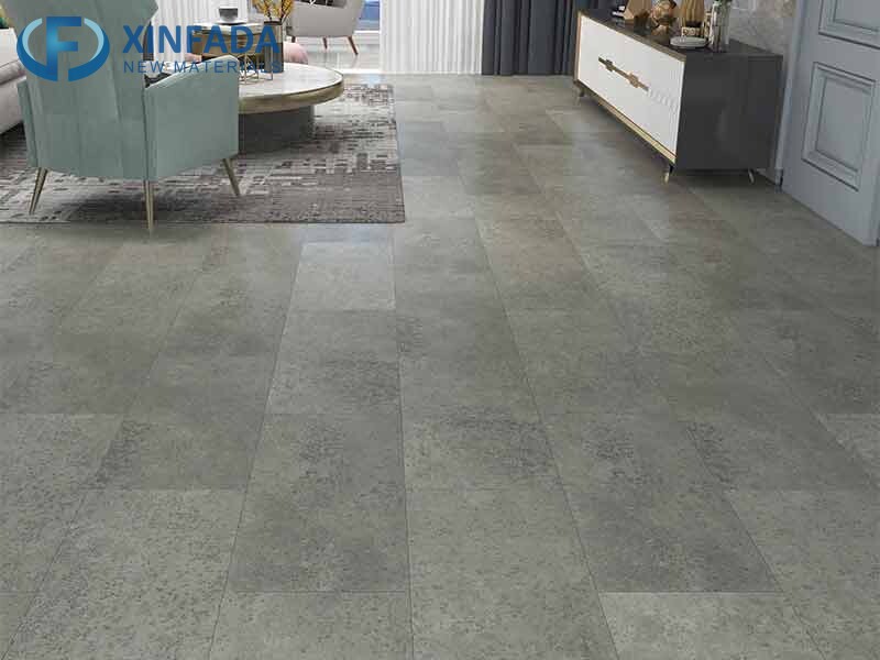 Marble Look Semi Rigid PVC Lvt Floor Tiles