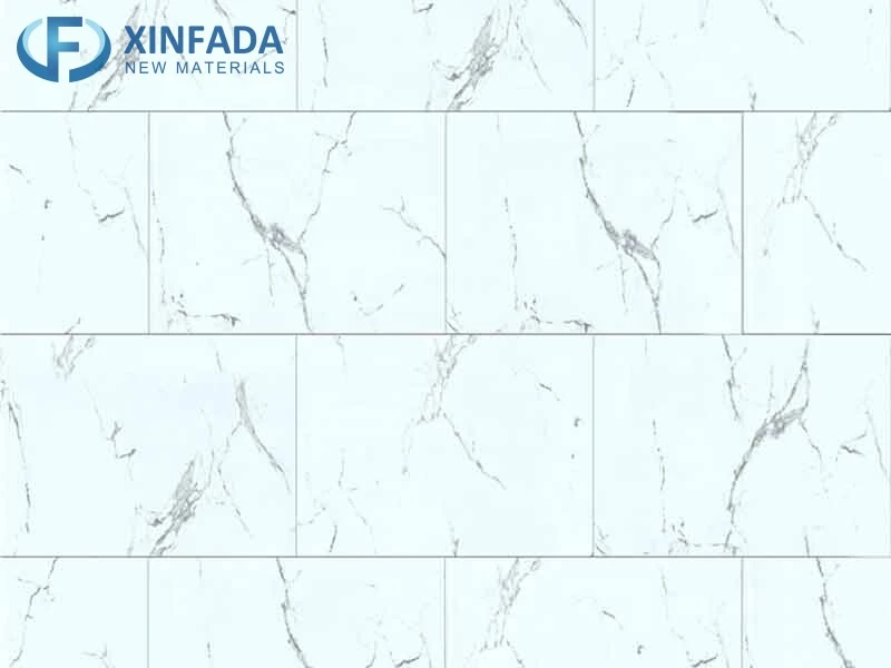 Wood Grain PVC Vinyl 2.0mm Tile And Marble Lvt/SPC Sticker Floor Stone Marble Look Vinyl Flooring