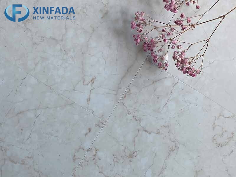 Wood Grain PVC Vinyl 2.0mm Tile And Marble Lvt/SPC Sticker Floor Stone Marble Look Vinyl Flooring