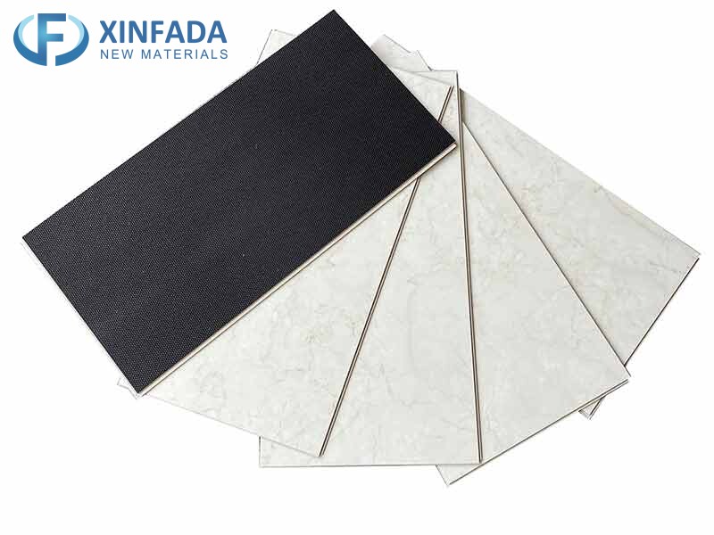 Wood Grain PVC Vinyl 2.0mm Tile And Marble Lvt/SPC Sticker Floor Stone Marble Look Vinyl Flooring