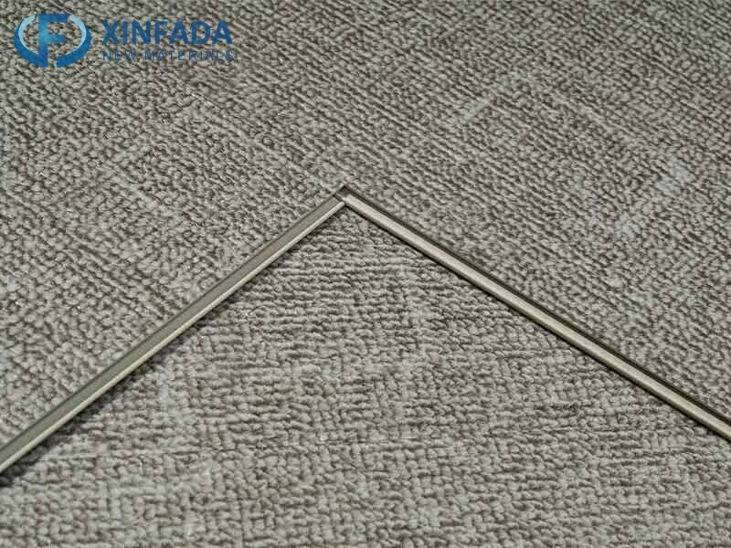 Carpet Look LVT Tile Installation Self Adhesive Loose Lay SPC Click